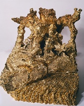 AllerRetour, 2002. Bronze, 30x40 cm